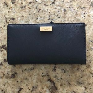 Kate Spade Laurel Way Stacey wallet Offshore navy
